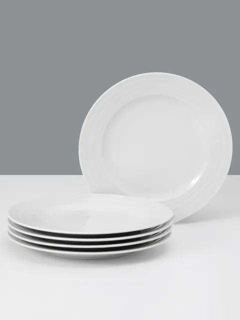Set x12 Plato Playo Vibrare Tramontina Blanco 27 cm