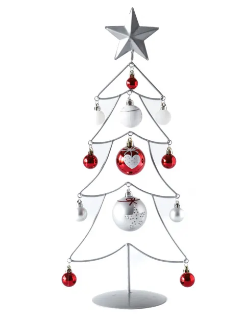 Arbol con esferas Navidad x12 Tradicional