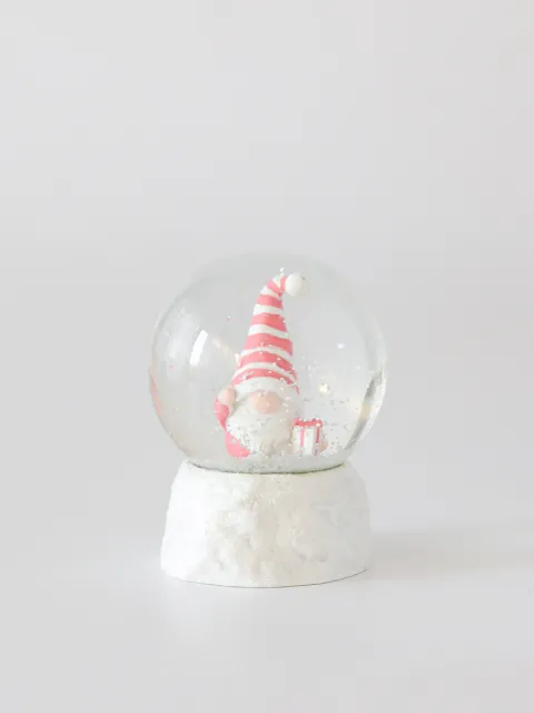 Esfera Gnomo Navidad 8x8x11 cm Romantic