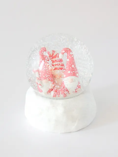 Esfera Gnomo Navidad 10x10x13 cm Romantic