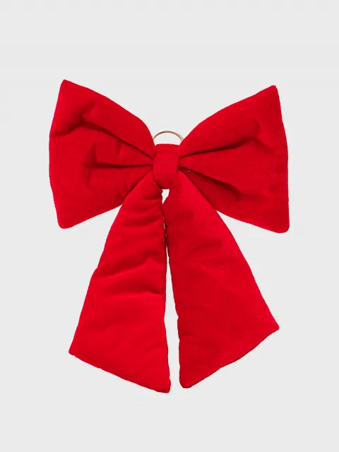 Adorno moño Navidad 24x3.5x31 cm Tradicional