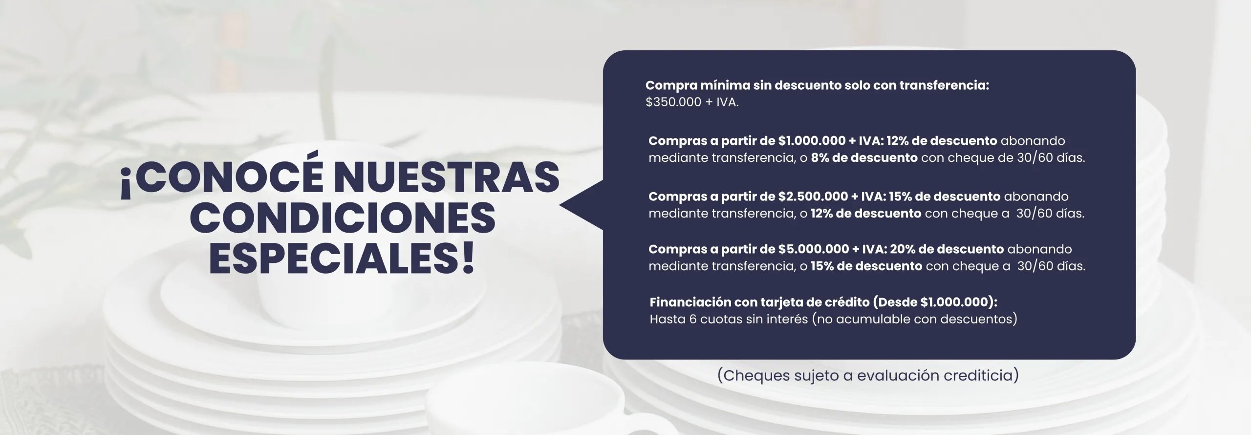 Condiciones Agosto