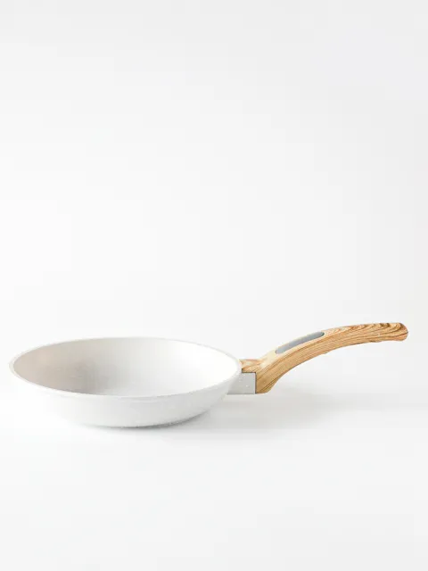 Sartén Feuer Essential Granite con Mango de Madera Beige 22 cm
