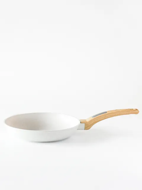 Sartén Feuer Essential Granite con Mango de Madera Beige 24 cm