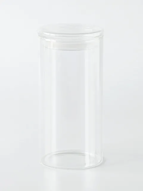Frasco Clear Transparente con Tapa 1250 ml