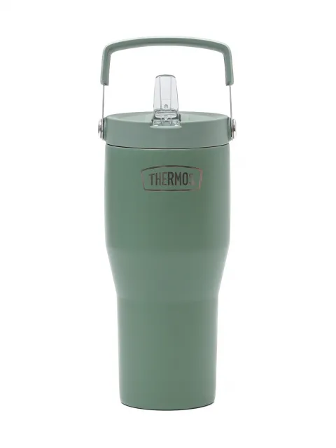 Vaso Térmico con Asa y Sorbete Classic Thermos Verde 850 ml